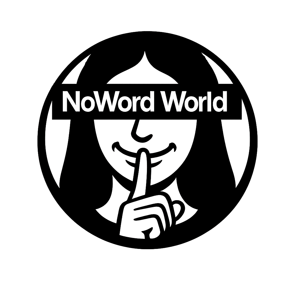 NoWords / NoWordWorld ロゴ